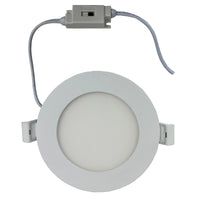 Outdoor Landscape Lighting LED 12V Low Voltage CB04 10W 3CCT Round Slim 12V LED Panel Puck Light Low Voltage Lighting Fixture White
