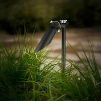 Outdoor Landscape Lighting LED 12V Low Voltage SPAL01 Acuto Tall Spotlight Low Voltage Aluminum 7W 3000K Warm White MR16 LED Spotlight Outdoor Landscape Lighting