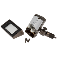 Outdoor Landscape Lighting LED 12V Low Voltage FPB01 Brass 12V Low Voltage Rectangular LED Directional Floodlight Adjustable Lighting G4 Socket