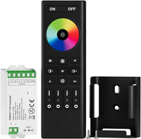 Outdoor Landscape Lighting LED 12V Low Voltage 4-Zone RF 2.4GHz Dual Wireless Remote Kit Tuya-Compatible for CCT Control DC5V-24V LED Strip 5050 SMD FCOB COB CCT RGBCCT