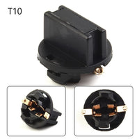 Outdoor Landscape Lighting LED 12V Low Voltage 20 Pack Plastic Twist Lock Sockets for W5W 168 194 Wedge Bulb Base for Instrument Panel & Dash Lights Package – Heat-Resistant Light Bulb Holder – Plug in Light Bulb Extension Parts Replacement Sockets