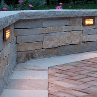 Outdoor Landscape Lighting LED 12V Low Voltage STB07 Cast Brass 12V Low Voltage 2W LED 4.5