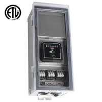 Outdoor Landscape Lighting LED 12V Low Voltage STS300 AC 300W 12V, 15V Low Voltage Stainless Steel Transformer with Photocell & Timer IP65