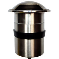 Outdoor Landscape Lighting LED 12V Low Voltage UNS03 Stainless Steel Mono Directional One Slit In-Ground 12V Low Voltage LED In Ground Landscape Lighting MR16 Socket