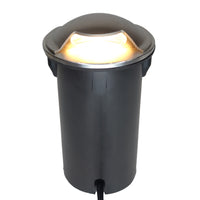 Outdoor Landscape Lighting LED 12V Low Voltage UNS04 Stainless Steel Bi Directional Two Slit In-Ground 12V Low Voltage LED In Ground Landscape Lighting MR16 Socket