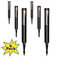 Outdoor Landscape Lighting LED 12V Low Voltage ALP53 6, 10 and 12-Pack Low Voltage Aluminum Pathway Lights Package Cast Aluminum, 3W 12V AC/DC LED Walkway Lighting 6 Pack