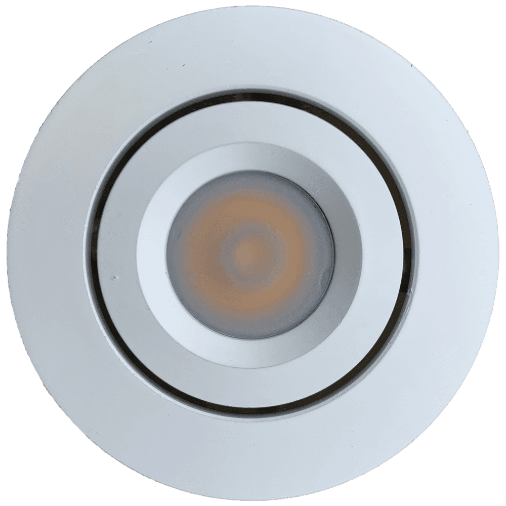 Outdoor Landscape Lighting LED 12V Low Voltage CB05 1.5W DC12 Low Voltage Round LED Cast Aluminum Recessed Cabinet Puck Light Down Lighting Fixture White