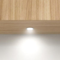 Outdoor Landscape Lighting LED 12V Low Voltage CB07 1.8W DC12V Round LED Dimmable Cast Aluminum Recessed Cabinet Puck Light Down Lighting Fixture