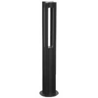 Outdoor Landscape Lighting LED 12V Low Voltage CDPA53 12V Low Voltage 3W 3000K Warm White Integrated LED Rectangular Bollard Light Outdoor Aluminum Path Lighting