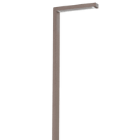 Outdoor Landscape Lighting LED 12V Low Voltage CDPA57 12V Low Voltage Aluminum LED Rectangular Bollard Aluminum Path Light
