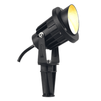 Outdoor Landscape Lighting LED 12V Low Voltage CD75 7W 12V Low Voltage LED Directional Outdoor Landscape Aluminum Spotlight Narrow Beam