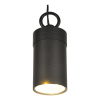 Outdoor Landscape Lighting LED 12V Low Voltage CD90 3000K Warm White Integrated LED AC12V Low Voltage Philips Bulb Aluminum Cylinder Pendant Light Hanging Spotlight