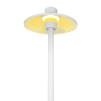 Outdoor Landscape Lighting LED 12V Low Voltage CDPA50 3W 12V Smooth Hat 3000K Warm White Integrated LED 12V Low Voltage Aluminum Path Light