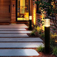 Outdoor Landscape Lighting LED 12V Low Voltage CDPA62 4x/8x/12x Package 3W 12V Low Voltage LED Linear Bollard Landscape Light Garden Aluminum Path Light
