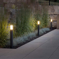Outdoor Landscape Lighting LED 12V Low Voltage CDPA62 4x/8x/12x Package 3W 12V Low Voltage LED Linear Bollard Landscape Light Garden Aluminum Path Light