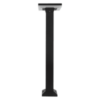 Outdoor Landscape Lighting LED 12V Low Voltage CDPA63 12W Bollard Aluminum Pathway Lighting LED Square Top Modern 12V Low Voltage