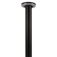 Outdoor Landscape Lighting LED 12V Low Voltage CDPA64 12W Bollard Aluminum Pathway Lighting LED Circle Top Modern 12V Low Voltage