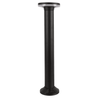 Outdoor Landscape Lighting LED 12V Low Voltage CDPA64 12W Bollard Aluminum Pathway Lighting LED Circle Top Modern 12V Low Voltage