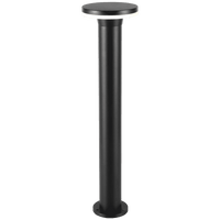 Outdoor Landscape Lighting LED 12V Low Voltage CDPA64 12W Bollard Aluminum Pathway Lighting LED Circle Top Modern 12V Low Voltage