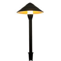 Outdoor Landscape Lighting LED 12V Low Voltage CDPA65 3W 12V Beaded Swivel Hat 3000K Warm White Integrated LED 12V Low Voltage Aluminum Path Light