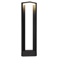 Outdoor Landscape Lighting LED 12V Low Voltage CDPA66 10W 3000K Warm White Integrated LED Modern 12V Low Voltage Bollard Light Landscape Aluminum Path Light