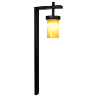 Outdoor Landscape Lighting LED 12V Low Voltage CDPS70 3W 3000K Warm White Integrated LED Stainless Steel and Marble Path Light 12V Low Voltage Outdoor Landscape Lighting
