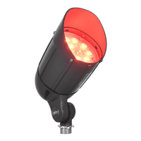 Outdoor Landscape Lighting LED 12V Low Voltage CDRA12 12W 12V Low Voltage Smart Bluetooth RGBW Narrow Beam Directional Outdoor Landscape Aluminum Spotlight with Remote Control