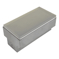 Outdoor Landscape Lighting LED 12V Low Voltage CRG31 DC12V Low Voltage In Ground RGB or WW LED Brick Paver Light Rectangle IP67 Waterproof