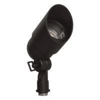 Outdoor Landscape Lighting LED 12V Low Voltage DL01 12V Low Voltage Outdoor LED Landscape Spotlight | Directional Aluminum MR16 Socket Light Fixture Black