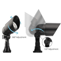 Outdoor Landscape Lighting LED 12V Low Voltage DL01 12V Low Voltage Outdoor LED Landscape Spotlight | Directional Aluminum MR16 Socket Light Fixture
