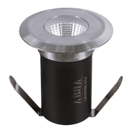 DM52 3W COB LED 12V Low Voltage Stainless Steel In-Ground Landscape Well Lights Waterproof Fixture - Stainless Steel / 3000K Warm White