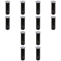 Outdoor Landscape Lighting LED 12V Low Voltage DM52 4x/8x/12x Package 3W COB LED 12V Low Voltage In-Ground Landscape Well Lights Waterproof Fixture Stainless Steel 12 Pack