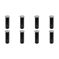 Outdoor Landscape Lighting LED 12V Low Voltage DM52 4x/8x/12x Package 3W COB LED 12V Low Voltage In-Ground Landscape Well Lights Waterproof Fixture Stainless Steel 8 Pack