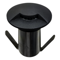 Outdoor Landscape Lighting LED 12V Low Voltage DM53 3W COB 12V Low Voltage LED Monodirectional Stainless Steel Waterproof In-Ground Landscape Well Light Black