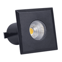 Outdoor Landscape Lighting LED 12V Low Voltage DMS52 3W COB LED 12V Low Voltage Square Top Stainless Steel Waterproof In-Ground Landscape Well Light