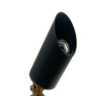 SPBP05 Stelvio Black Brass Spotlight Low Voltage Landscape Lighting 12V - No Thanks