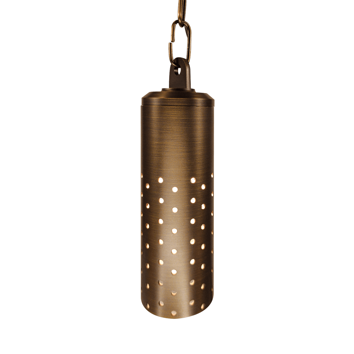 Outdoor Landscape Lighting LED 12V Low Voltage HLB09 12V LED Low Voltage Brass Cylinder Pendant Light Hanging Downlight Fixture