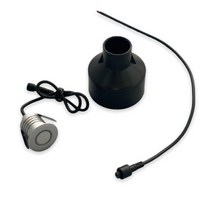 Outdoor Landscape Lighting LED 12V Low Voltage Covert Mini Halo Paver & Wall Surface Mount Hardscape Landscape Light