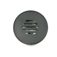 Outdoor Landscape Lighting LED 12V Low Voltage UNBP02 Stelvio Black Cast Brass In-Ground Well Light 4x/8x/12x MR16 4W Dimmable 2700K Low Voltage Landscape Lighting