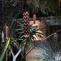 Outdoor Landscape Lighting LED 12V Low Voltage HLBP02 Stelvio Antique Brass Hanging Pendant Light 4x/8x/12x G4 2W Dimmable 2700K Package Low Voltage Outdoor Lighting