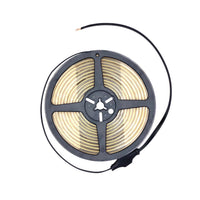 Outdoor Landscape Lighting LED 12V Low Voltage SLD08 Dotless COB Linear LED Strip Light 12V/24V AC 0.75W/ft IP67 10mm Outdoor Rated Dimmable Low Voltage Tape Light