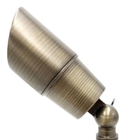 Outdoor Landscape Lighting LED 12V Low Voltage SPBP04 Rein Brown Brass Spot Light Low Voltage Outdoor Lighting