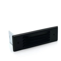 Outdoor Landscape Lighting LED 12V Low Voltage STBP03 Tulay Black Louvered Brass Step Light Low Voltage Outdoor Lighting