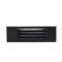 Outdoor Landscape Lighting LED 12V Low Voltage STBP03 Tulay Black Louvered Brass Step Light 4x/8x/12x G4 2W Dimmable 2700K Package Low Voltage Outdoor Lighting