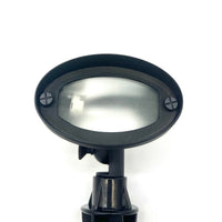 Outdoor Landscape Lighting LED 12V Low Voltage FLBP03 Tulay Black Oval Flood Light Low Voltage Outdoor Lighting
