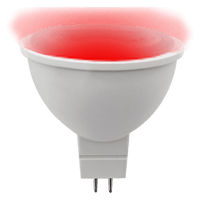 Outdoor Landscape Lighting LED 12V Low Voltage Single Color MR16 5W Red, Green, or Blue Energy Saving Waterproof 12V Low Voltage Outdoor LED Light Bulb Red