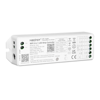 Outdoor Landscape Lighting LED 12V Low Voltage Miboxer WL5 LED Strip Light 5 in 1 Controller for 5050 3528 2835, Smartphone APP Control