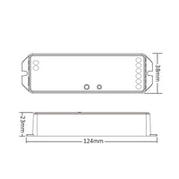 Outdoor Landscape Lighting LED 12V Low Voltage Miboxer WL5 LED Strip Light 5 in 1 Controller for 5050 3528 2835, Smartphone APP Control
