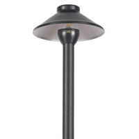 Outdoor Landscape Lighting LED 12V Low Voltage PLB02 Clear Lens Outdoor Garden Pathway Light | 12V Low Voltage Brass Path Light