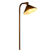 Outdoor Landscape Lighting LED 12V Low Voltage PLB05 4x/8x/12x Package LED 12V Low Voltage Landscape Brass Lighting Directional Pathway Light with G4 2W 3000K Bulb